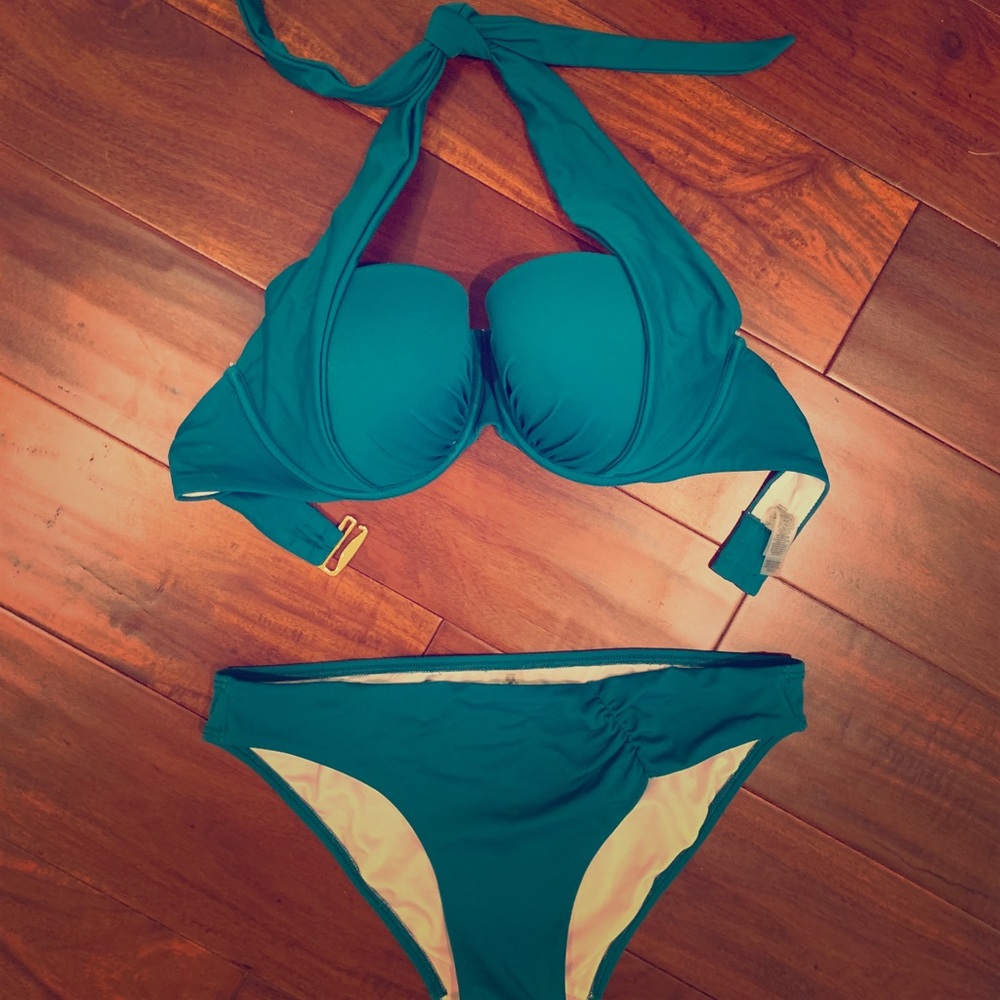 Victoria’s Secret teal bikini set